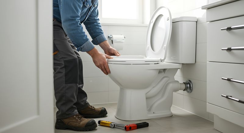 Commercial Toilet Installation